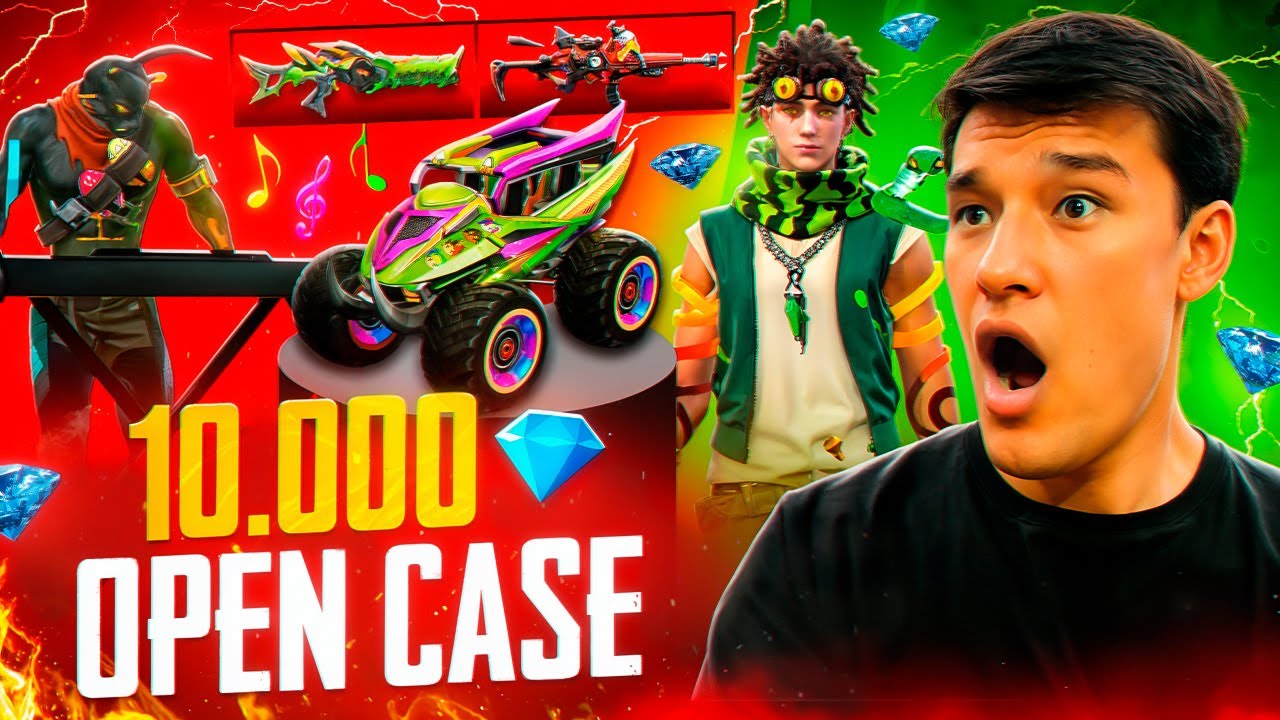 10.000 ALMAZGA 💎 YANGI EVENT TUSHURDIM 🤩 OPEN CASE OMADLISI