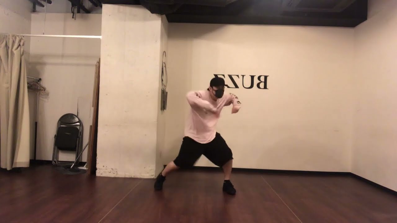HIPHOPダンスレッスン アイソレーションからリズムトレーニング
