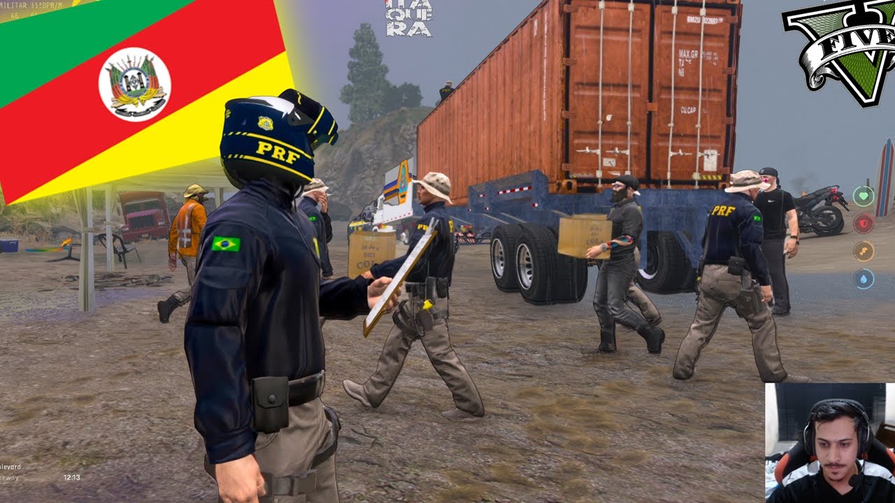 PRF ESCOLTA ATÉ O RIO GRANDE DO SUL ''DEFESA CIVIL'' - GTA RP