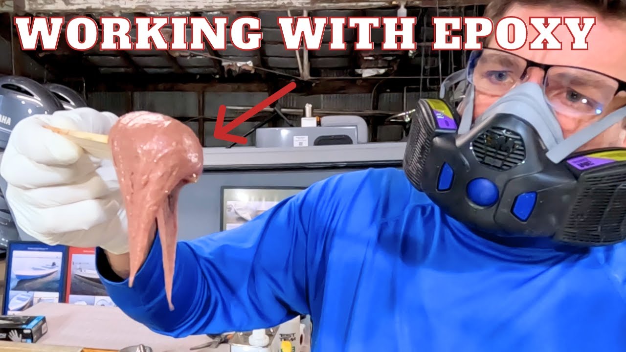 HOW-TO MAKE FIBERGLASS and EPOXY SMOOTH and STRAIGHT-DIY EPOXY