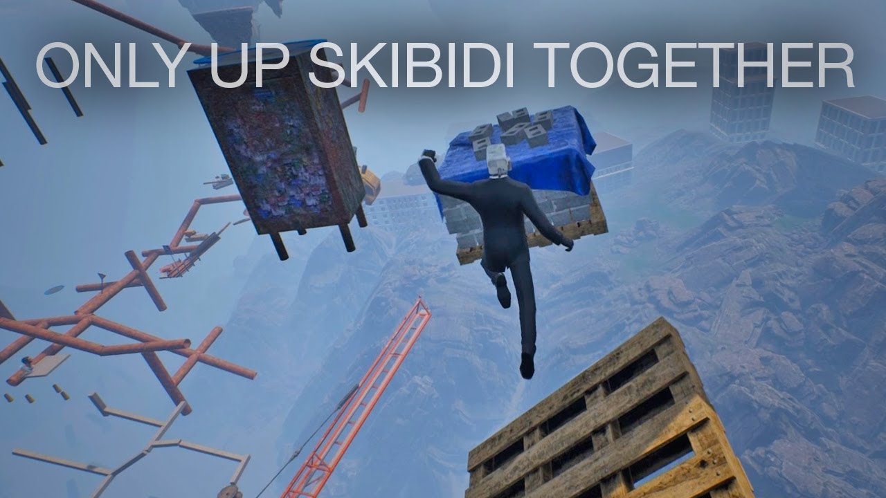 Only Up SKIBIDI TOGETHER Gameplay (1080p / 60FPS)