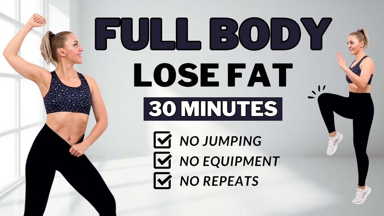 🔥30 Min LOW IMPACT HIIT🔥FAT BURNING CARDIO & TONING🔥ALL STANDING🔥NO JUMPING🔥NO REPEAT🔥