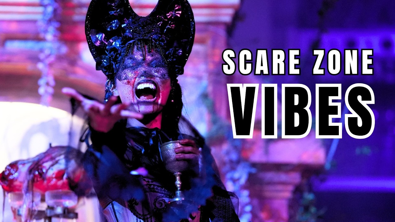 Tour all 4 Scare Zones at HHN Orlando! HORROR VIBES