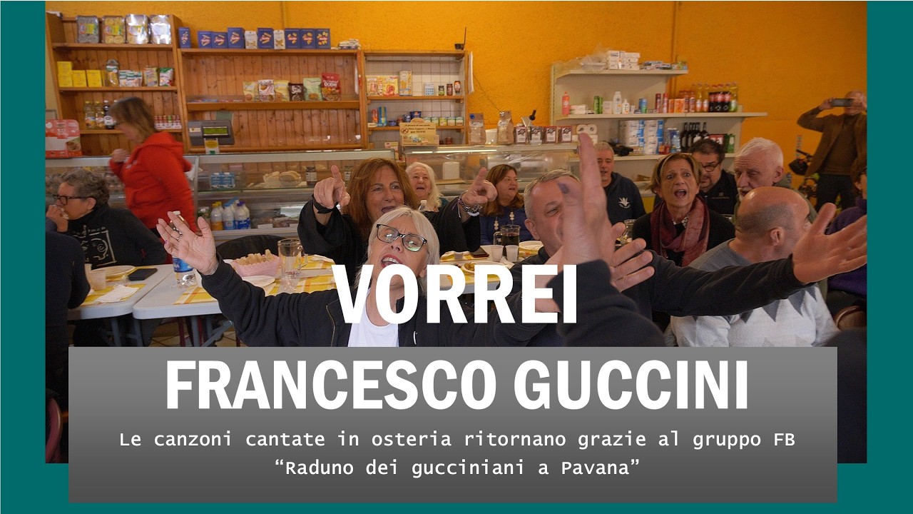 Vorrei   Francesco Guccini   Gucciniani a Pavana