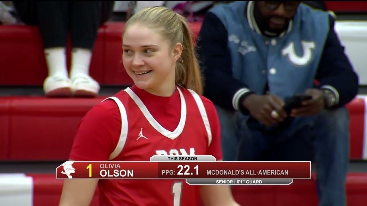 Orono vs. Benilde-St. Margaret's Girls #Basketball - Olivia Olson