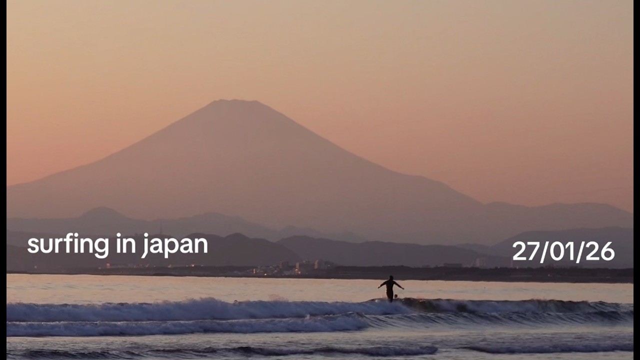 a day surfing in japan