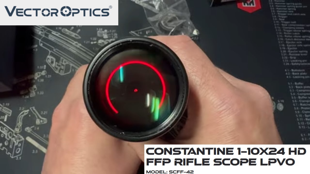 Распаковка прицела Vector Optics - Constantine 1-10x24 HD FFP LPVO