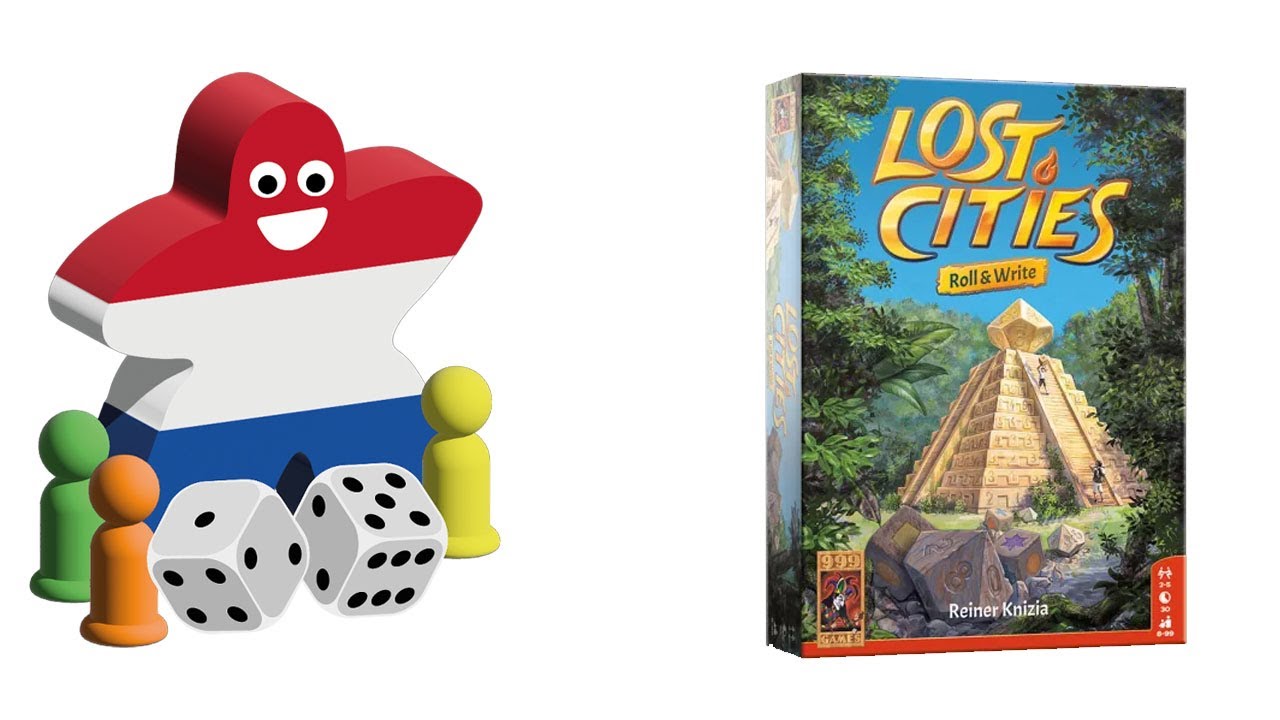 speluitleg Lost Cities - Roll & Write