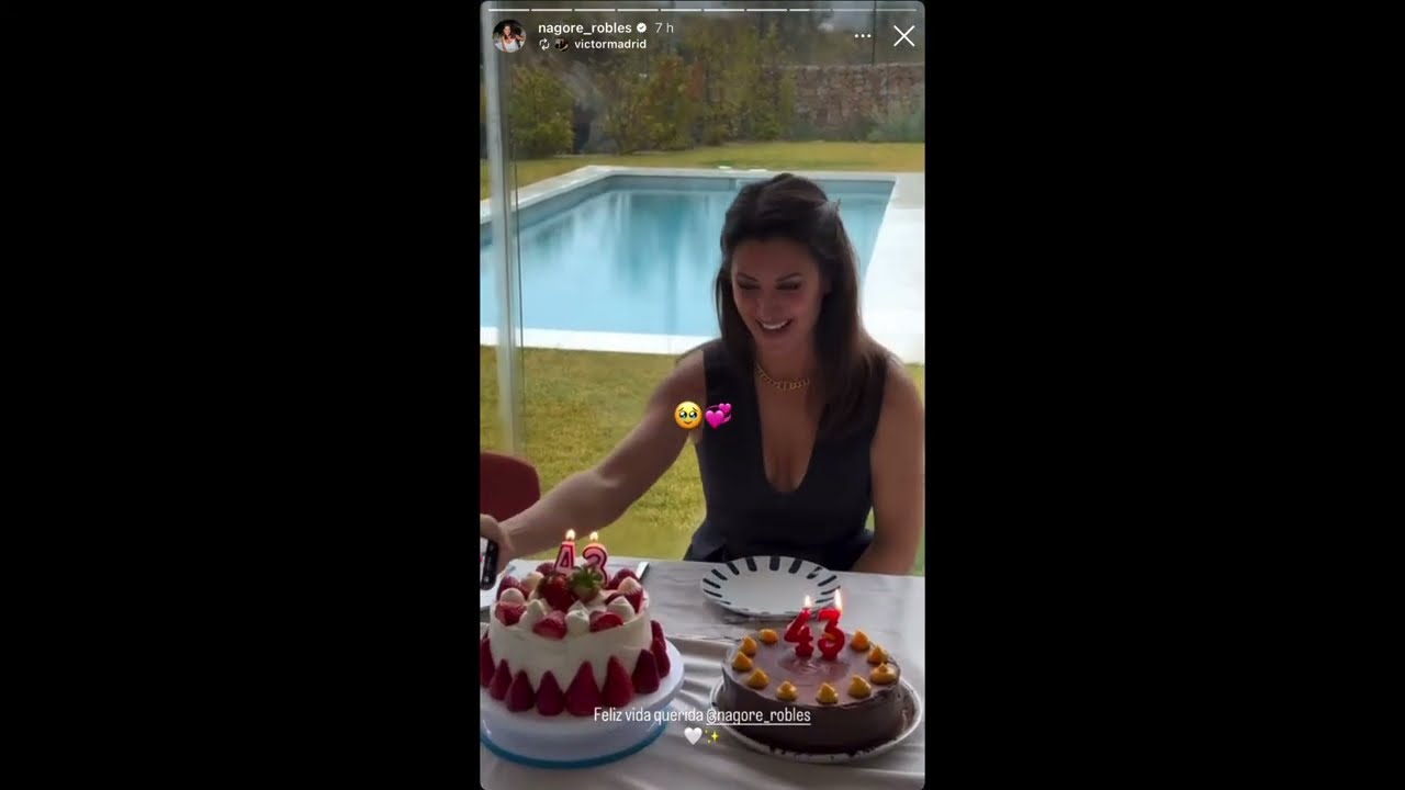 Nagore Robles 💛 07 febrero stories 🏡- pre cumple🎂