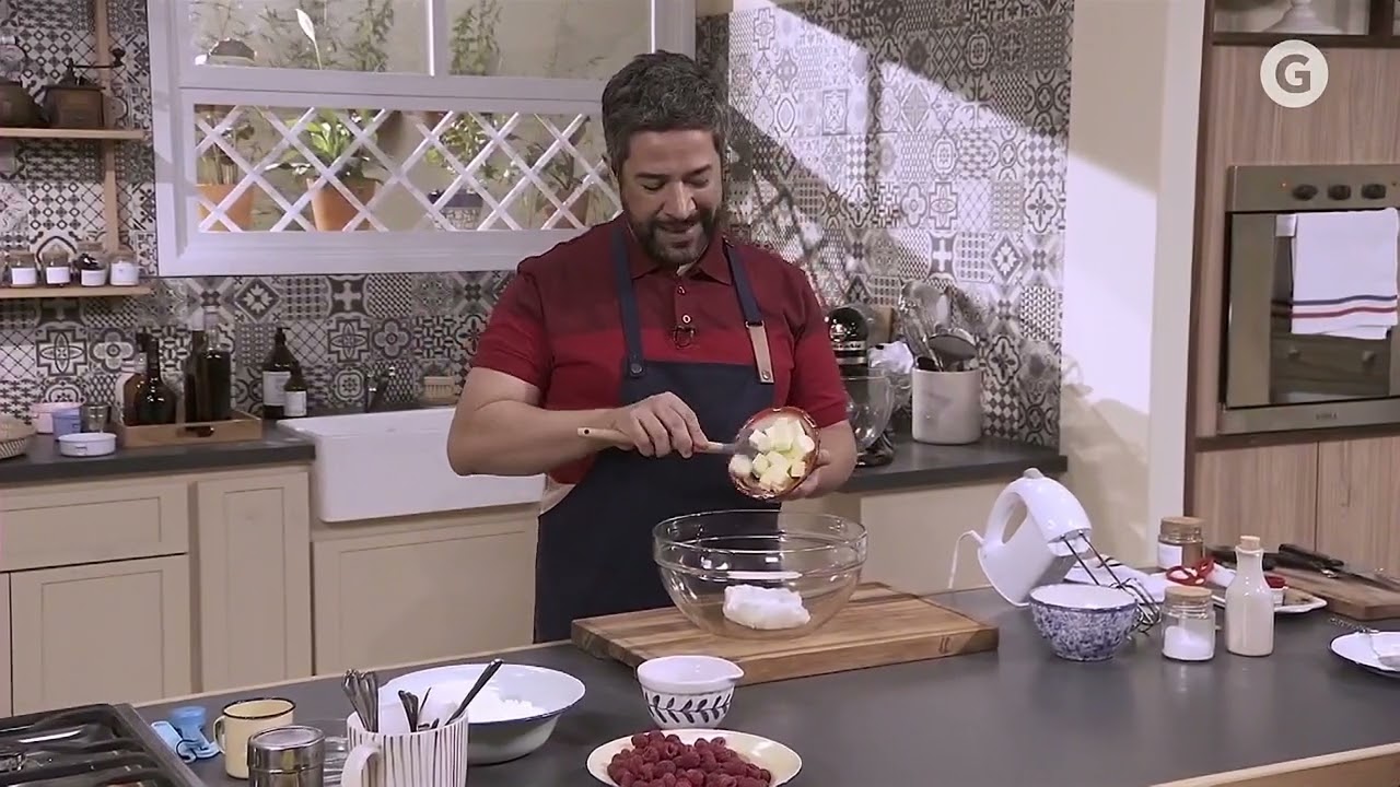 Postres caseros con Mauricio T01E22 - Pastel de chocolate y crema frambuesas-Tarta de flan parisina