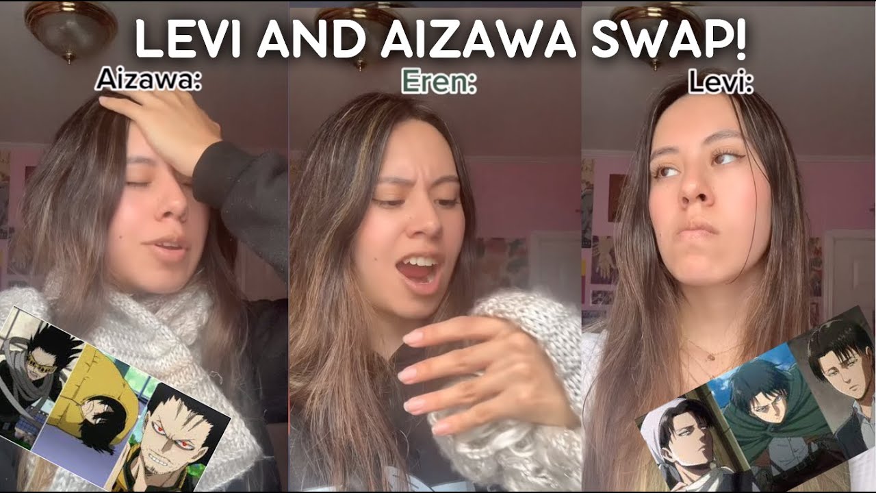 ЛЕВИ И АЙЗАВА МЕНЯЮТСЯ РАБОТОЙ! | Части 1-4 Cecille.16 TikTok Подборка
