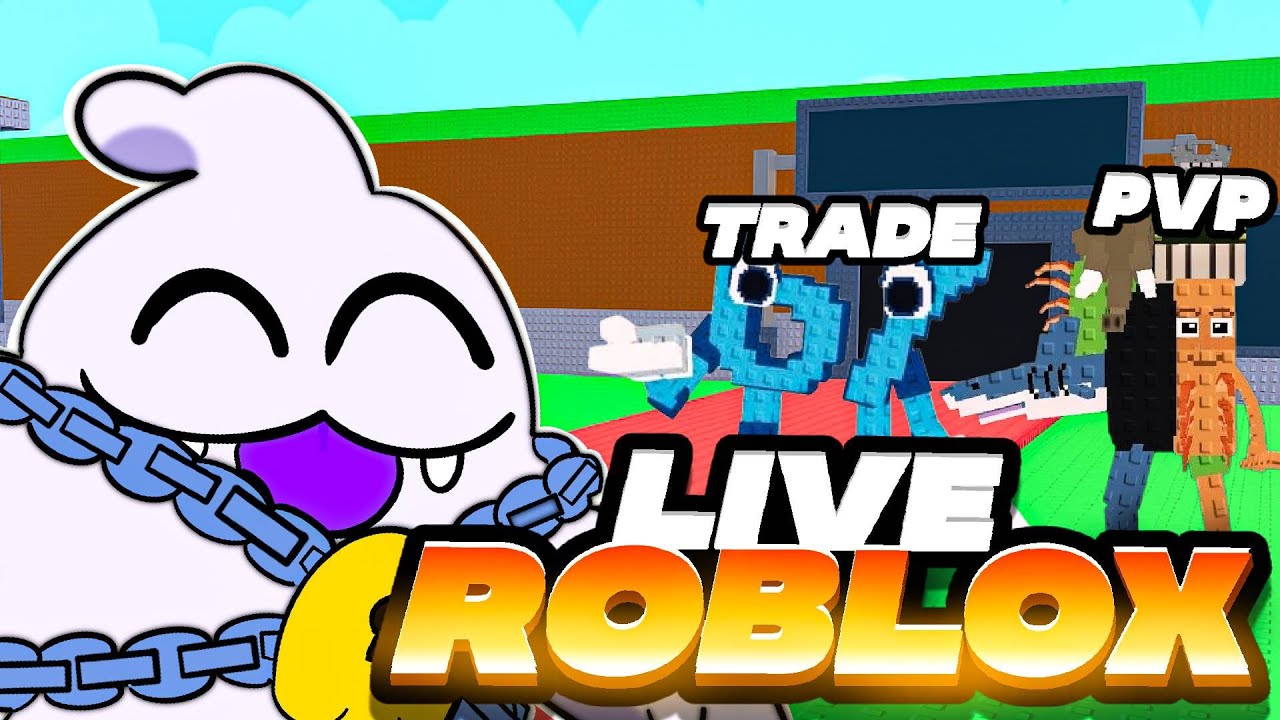 LIVE ROBLOX STEAL A BRAINROT FR - TRADE + PVP 🔥