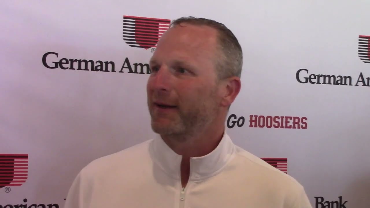 Darian DeVries addresses the media at Huber's Winery: May 28, 2025