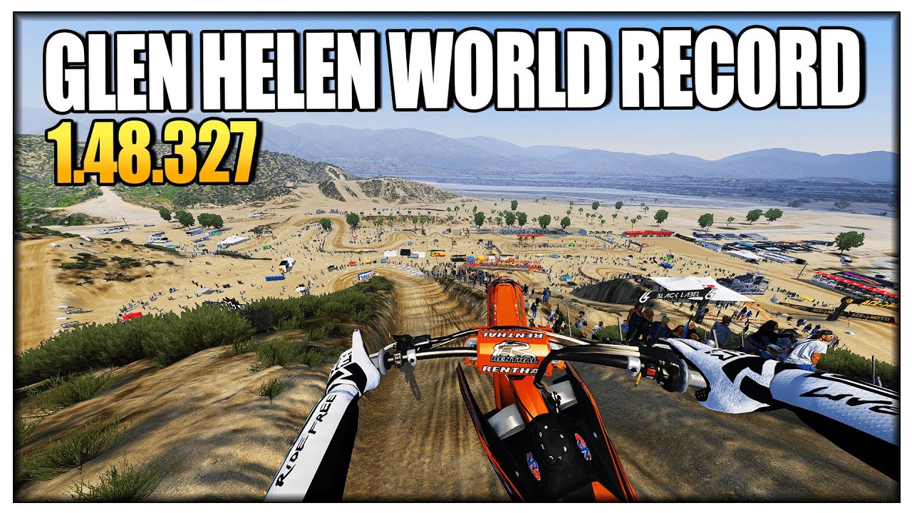 MX Bikes MXGP of Glen Helen Not World Record 1.48.327