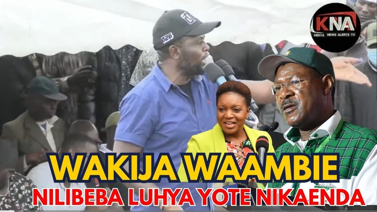 WALE VIKARAGOSI WATATU HADI YULE WA FORD KENYA WAKILETA PROPAGANDA ZAO WAAMBIE NILIENDA NA WALUHYA