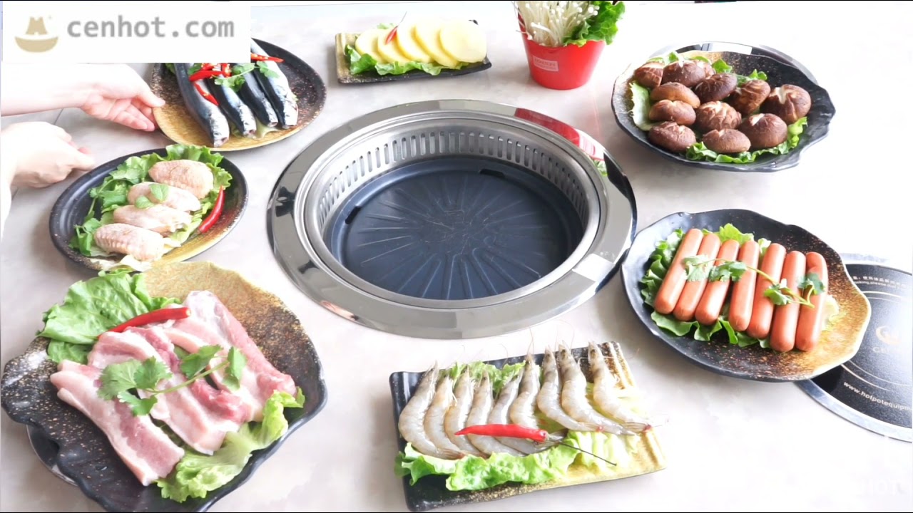 How: to operate korean bbq grill & filter - CENHOT