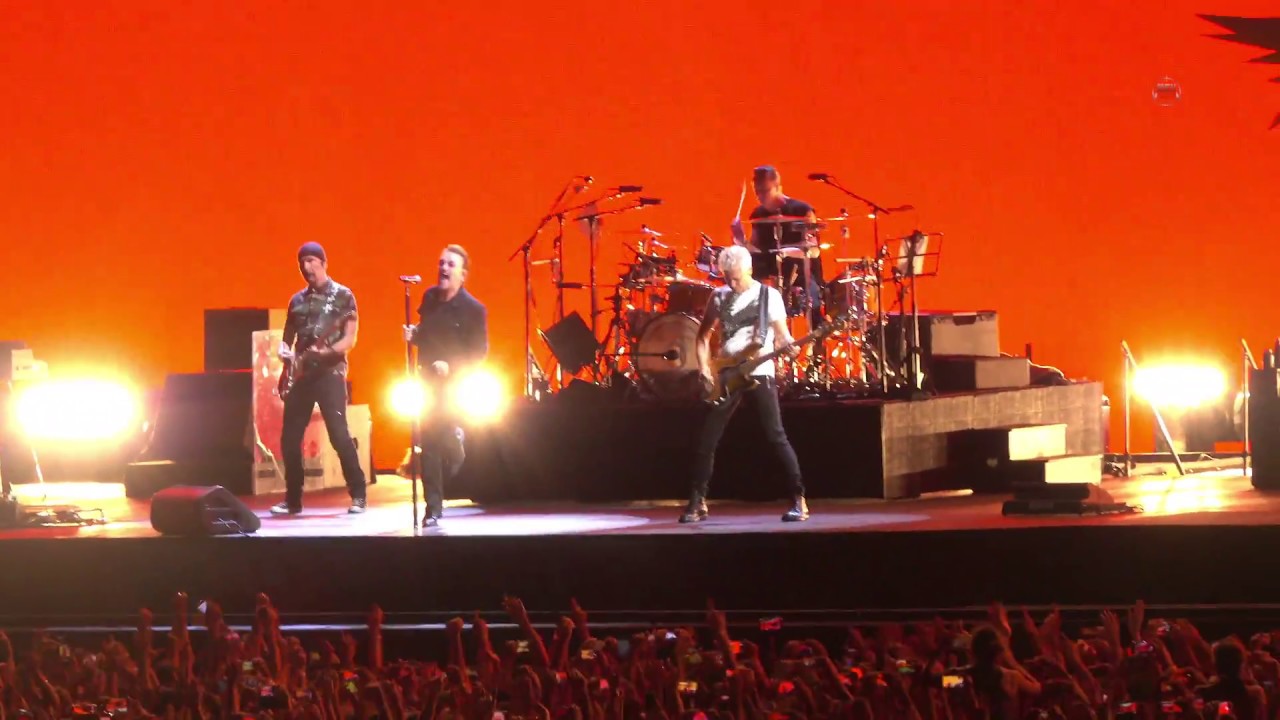 Chapter Two Of U2 The Joshua Tree Tour Live from Rome 2017-07-16 4K