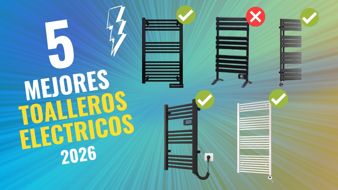 🚨 ¡NO COMPRES un Toallero Eléctrico sin ver ESTO! 🚿🔥 Los 5 MEJORES de 2026 a PRECIOS INCREÍBLES 💰