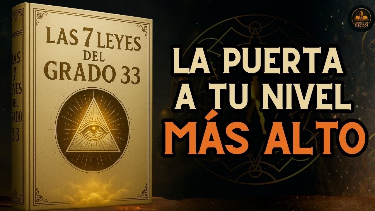 LAS 7 LEYES DEL GRADO 33: La puerta a TU NIVEL mas ALTO Audiolibro completo