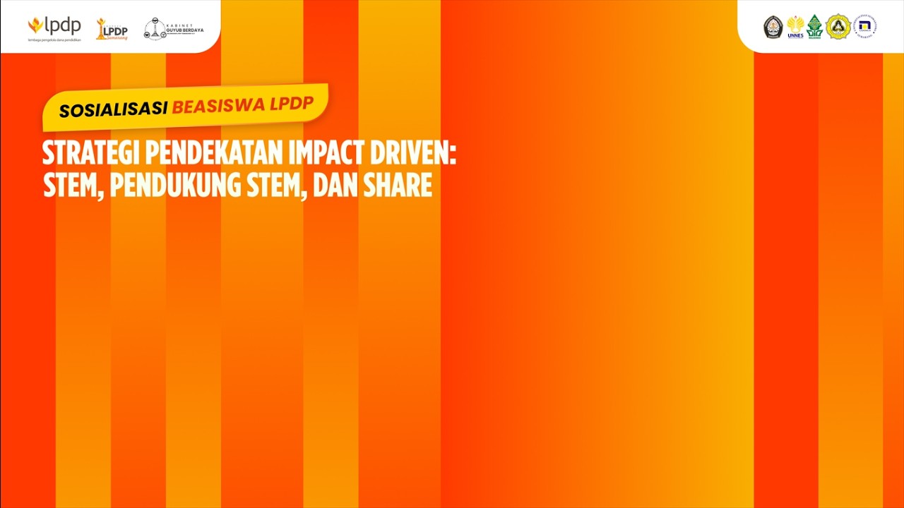Sosialisasi Beasiswa LPDP 