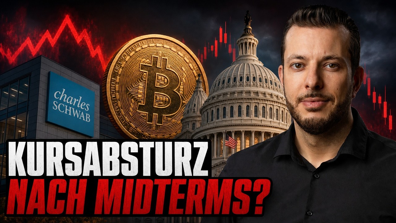 BITCOIN-CRASH nach den US-MIDTERMS? 😱 Charles Schwab sieht KAUFCHANCE!