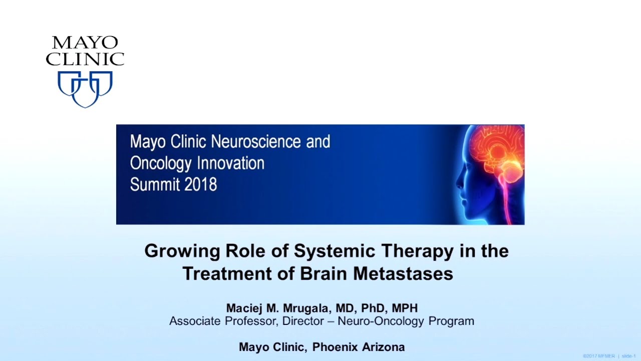Systemic Therapy in the Treatment of Brain Metastases by Maciej M. Mrugala, MD, PhD | Preview