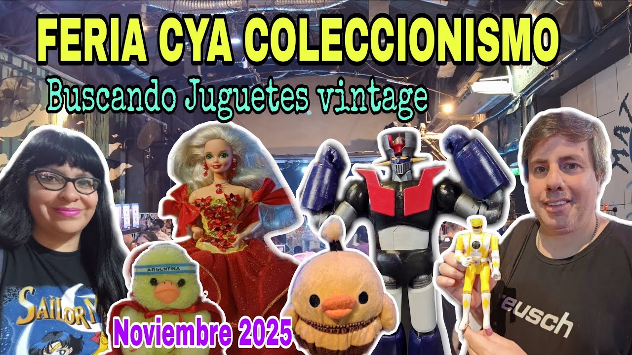 Feria Cya Coleccionismo, Épico Evento de Figuras, Noviembre 2025