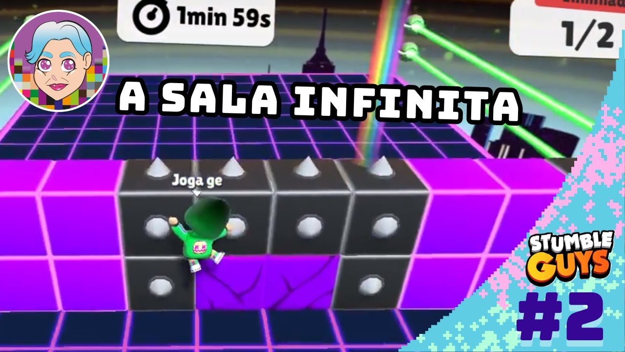 A sala sem tempo limite do #stumbleguys