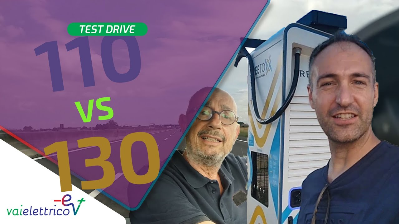 ELETTRICHE in AUTOSTRADA. Chi vincerà la prova speciale 110 vs 130?