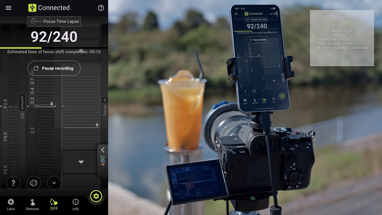 Focus Time Lapse: Automatischer Fokuswechsel mit TAMRON Lens Utility