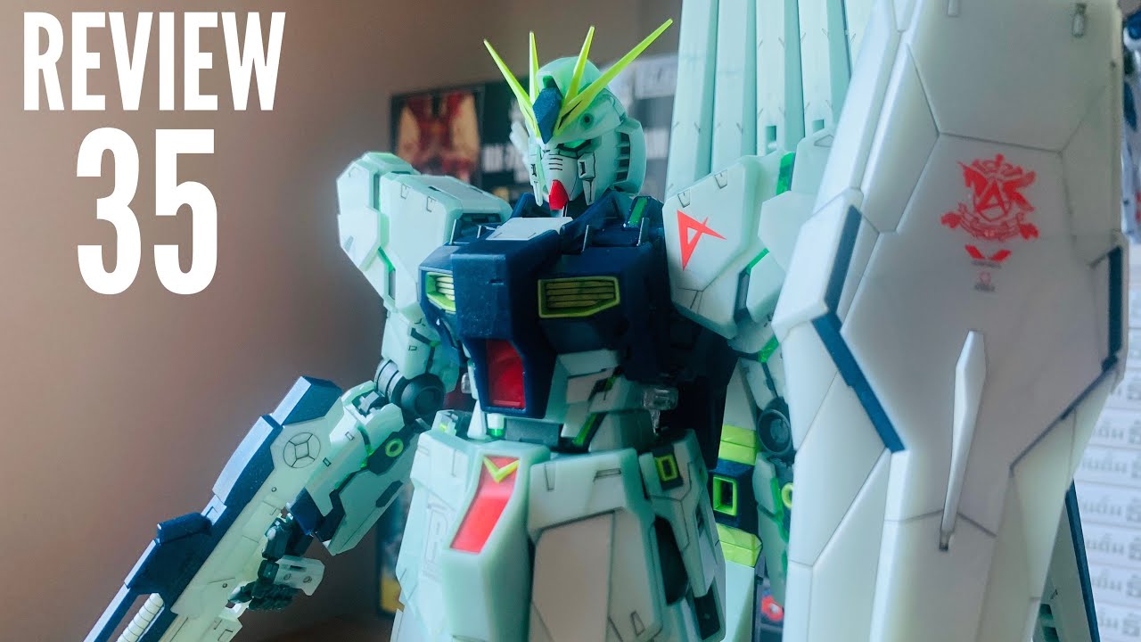 รีวิว MG Nu Gundam Ver.KA [Psycho-Frame Activated Image Color]