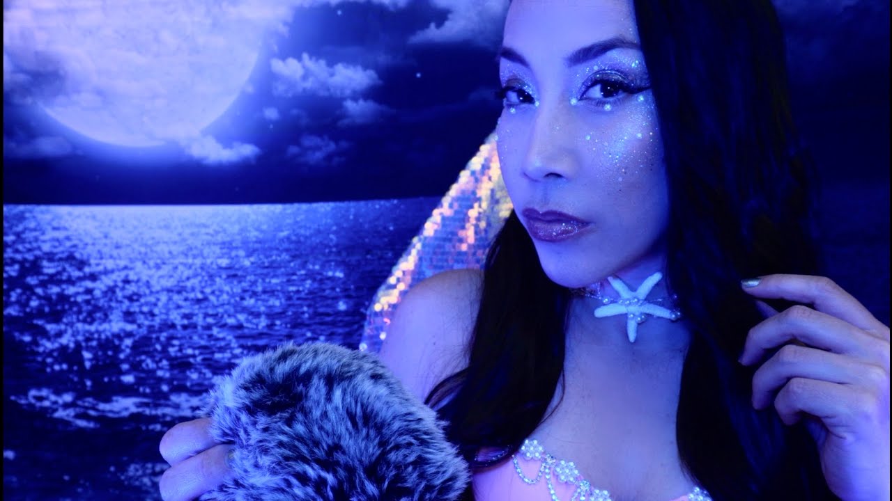 Moonlight Mermaid ASMR | Soft Singing & Relaxing Textures