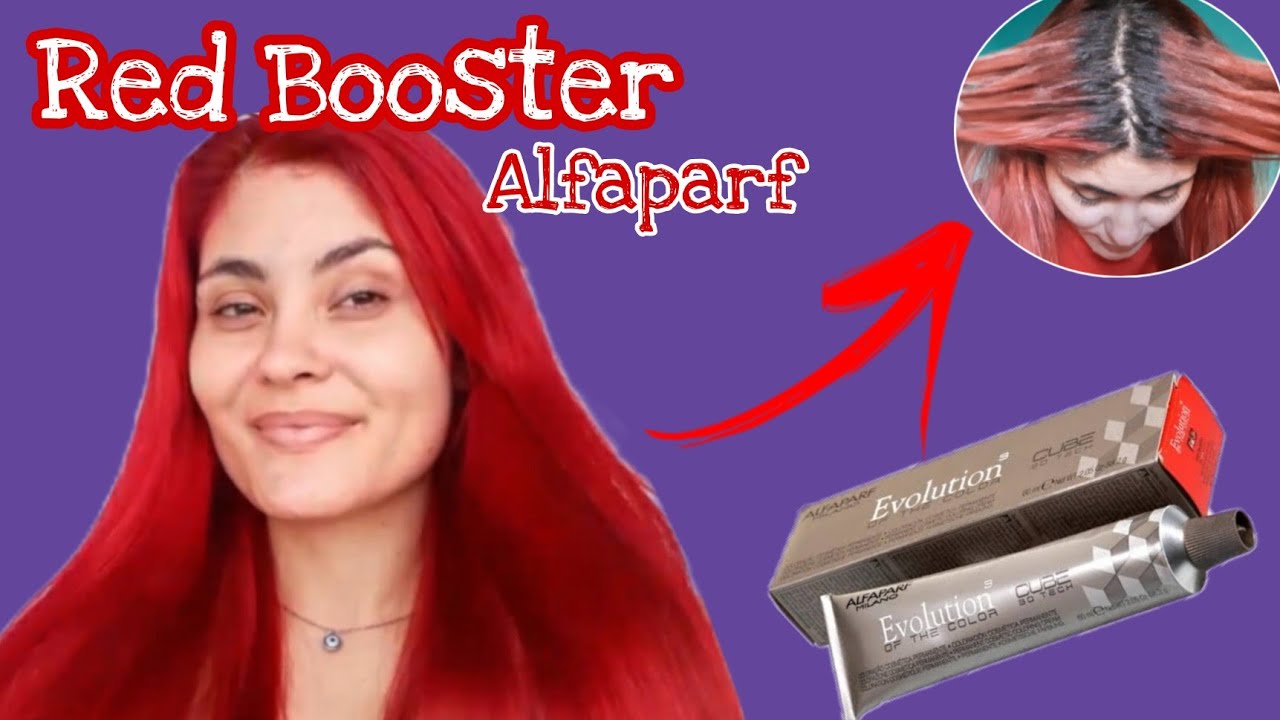 RETOQUEI meu CABELO VERMELHO com RB da ALFAPARF ❤