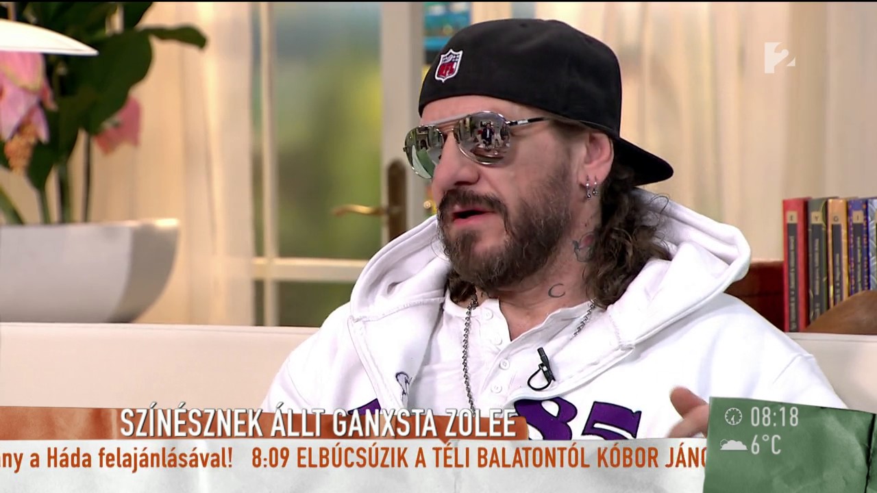 Ganxsta Zolee szerepet kapott Deák Kristóf sorozatában - tv2.hu/mokka