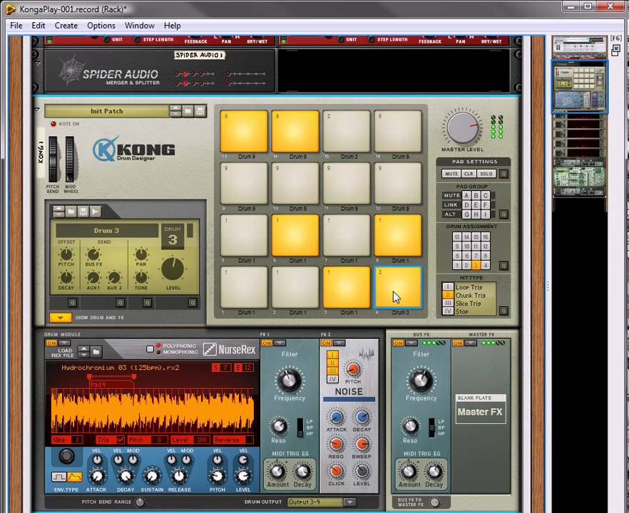 A little fun with the Kong Drum Designer