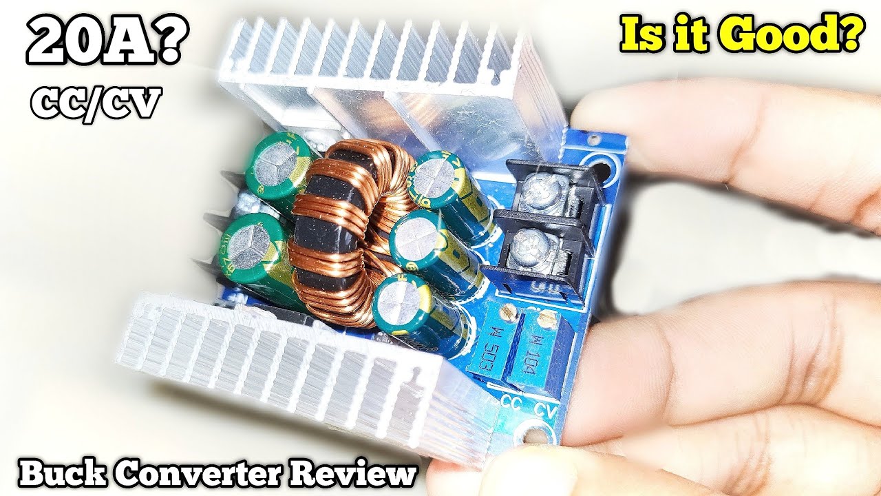 300W 20A Buck Converter SZBK07 Review - Is It Good?