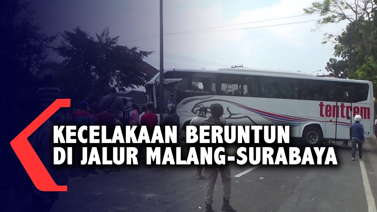Kecelakaan Beruntun di Jalan Raya Malang-Surabaya, Satu Orang Meninggal Dunia