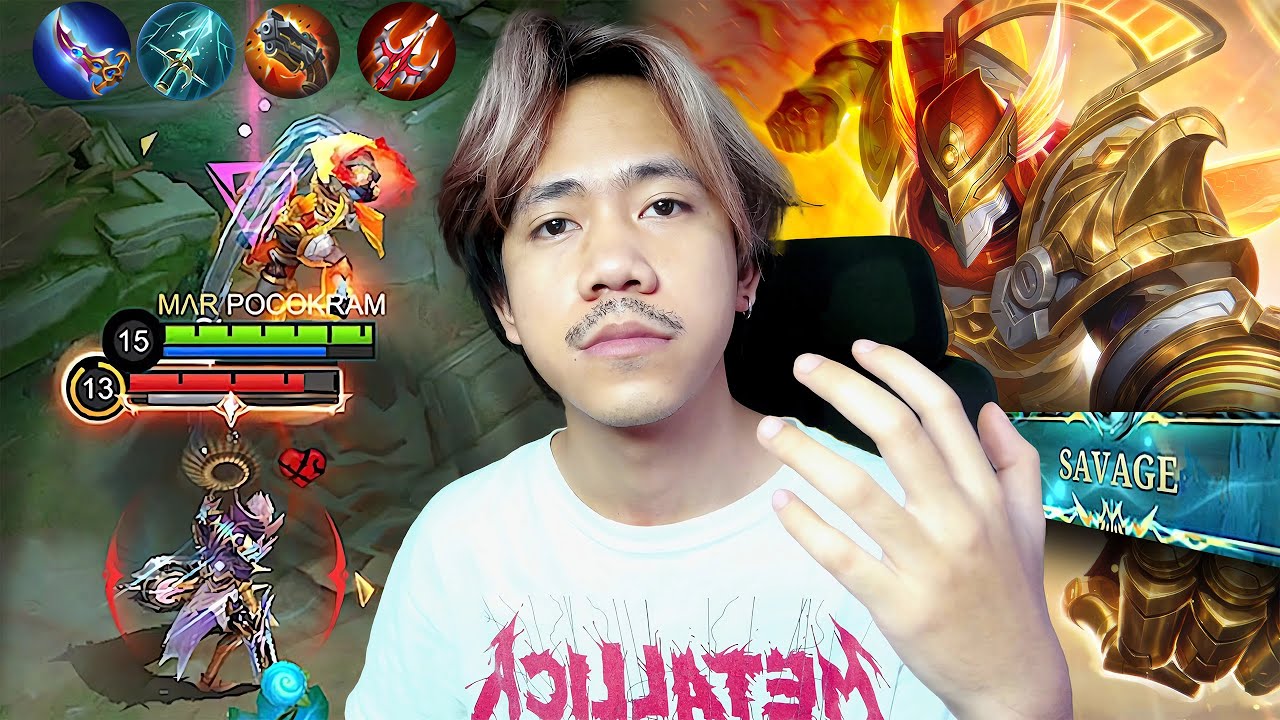 ALDOUS MARKOCOP BE LIKE BANGUN TIDUR KU TERUS SAVAGE TIDAK LUPA JUGA SEREPET - Mobile legends