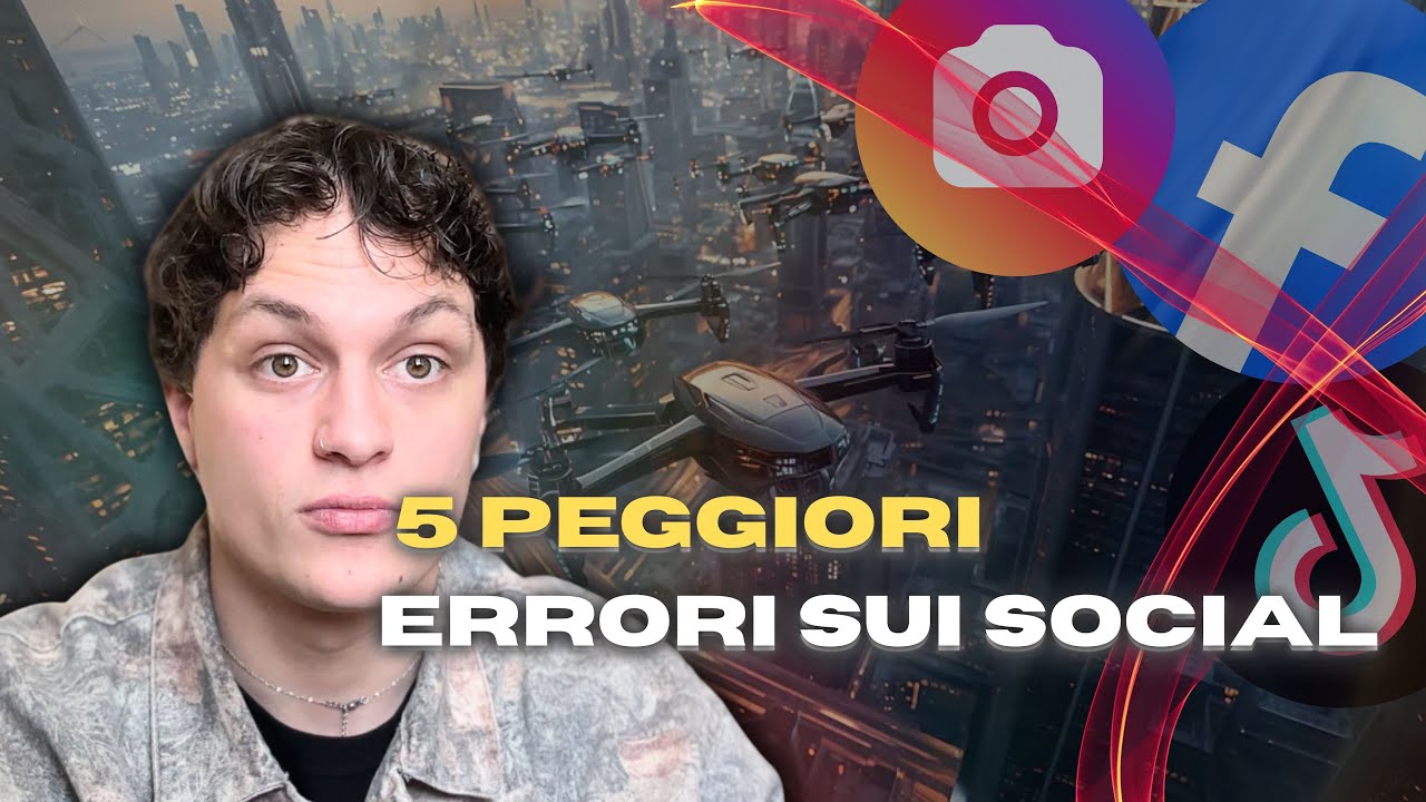 I 5 errori sui social media che stanno rovinando il tuo profilo