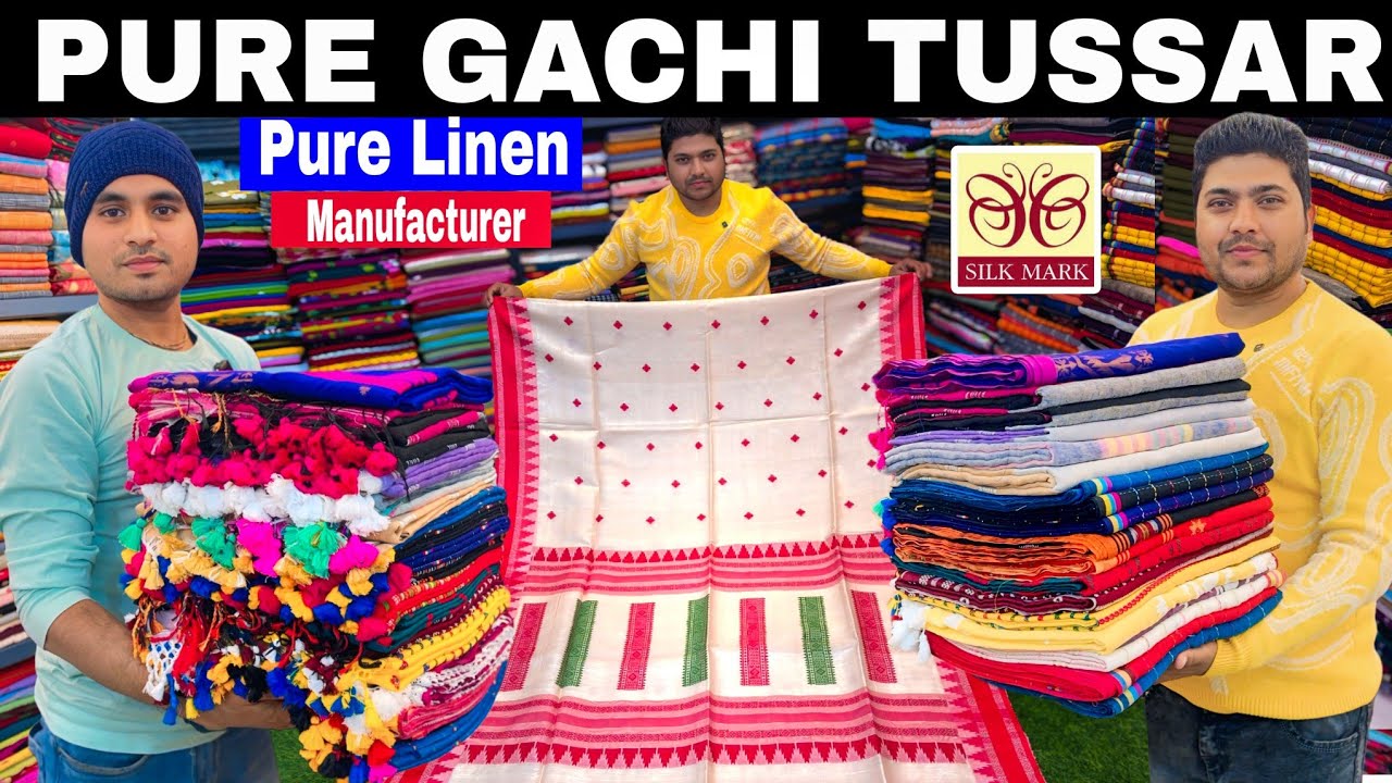 Pure Tussar Silk | Jayshree Linen | Mul Cotton | Pure Coton Saree Manufacturer In Phulia