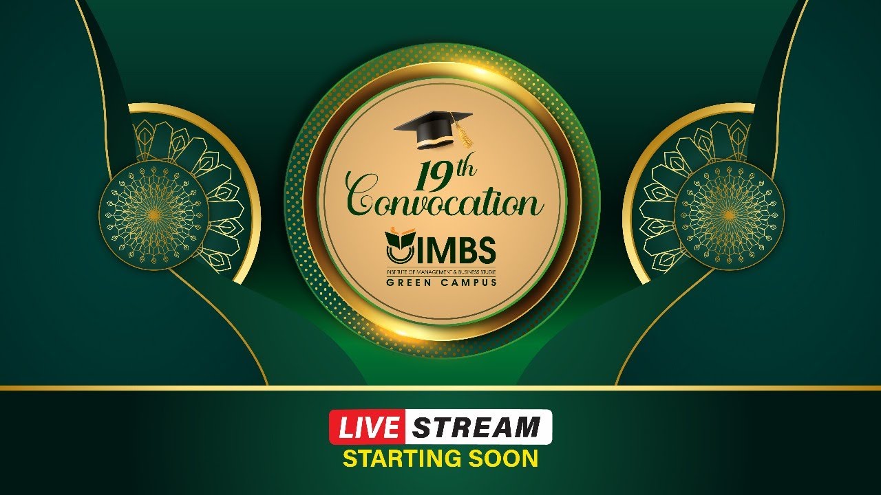 𝗟𝗜𝗩𝗘 𝗡𝗢𝗪 | 𝗦𝗲𝘀𝘀𝗶𝗼𝗻 𝟬𝟮  𝟭𝟵𝘁𝗵 𝗖𝗼𝗻𝘃𝗼𝗰𝗮𝘁𝗶𝗼𝗻 𝗼𝗳 𝗜𝗠𝗕𝗦 𝗚𝗿𝗲𝗲𝗻 𝗖𝗮𝗺𝗽𝘂𝘀 – 𝗦𝗿𝗶 𝗟𝗮𝗻𝗸𝗮