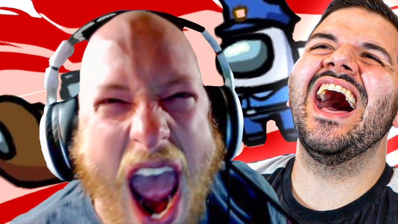 Reacting to the FUNNIEST Among Us Rage...