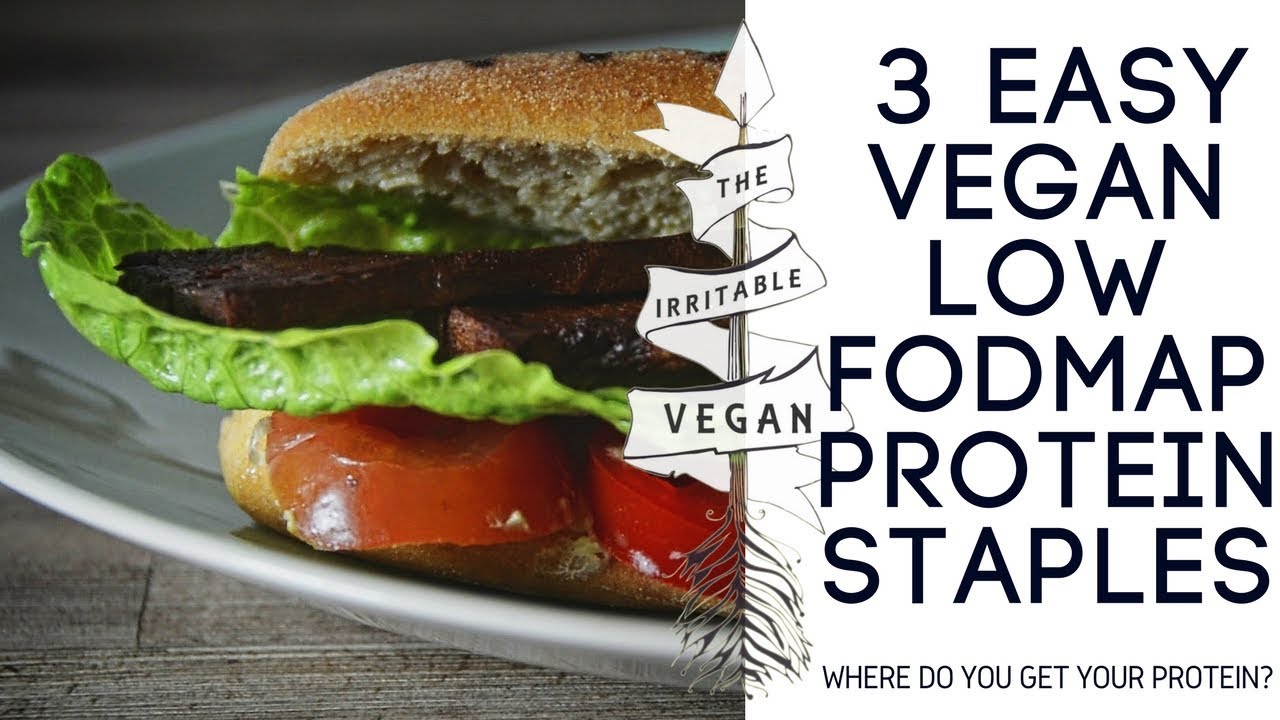 3 Easy Vegan Low FODMAP Protein Staples // The Irritable Vegan