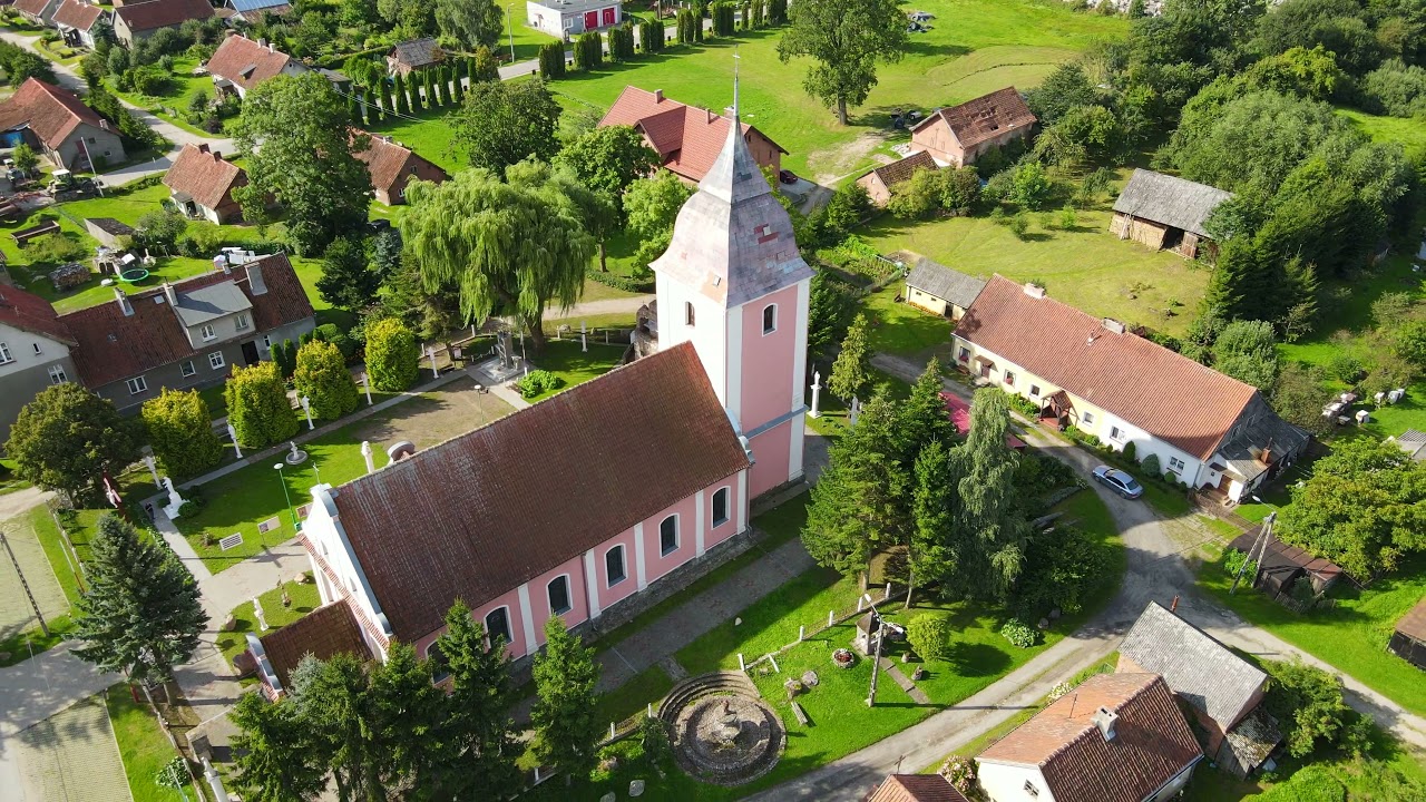 Sanktuarium Chrystusa Miłosiernego w Zielonce Pasłęckiej #54 DJI Mavic Air 2 - 4K