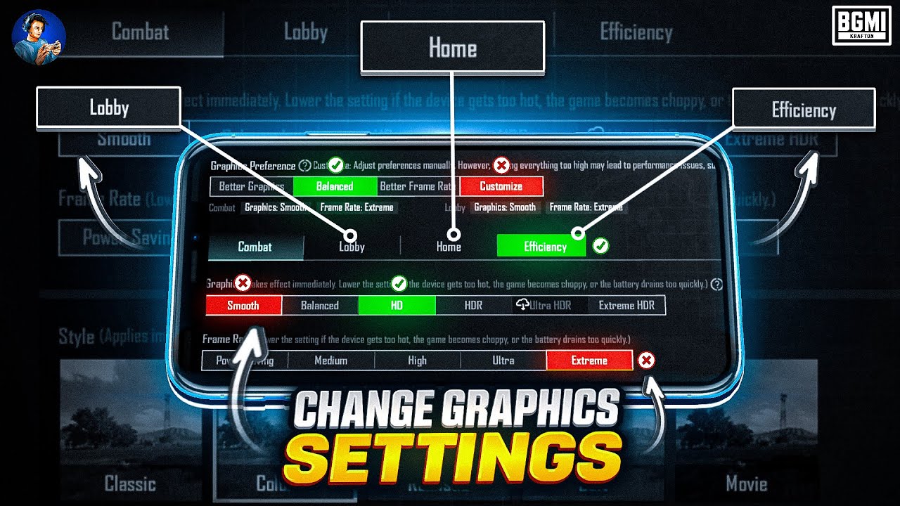 Change Your Graphics Settings After New Update | Best Graphics Settings For Bgmi/Pubg (2025)