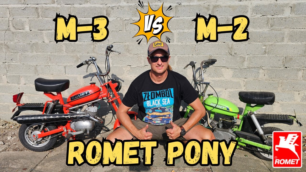 #10 Romet Pony M3 & M2 - czym r&oacute;żnią się te motorynki? 