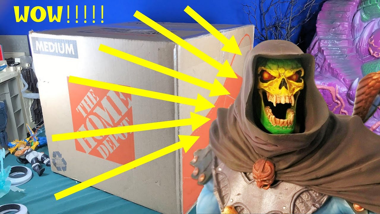 Skeletor Statue NECA MOTU 200X Masters of the Universe review