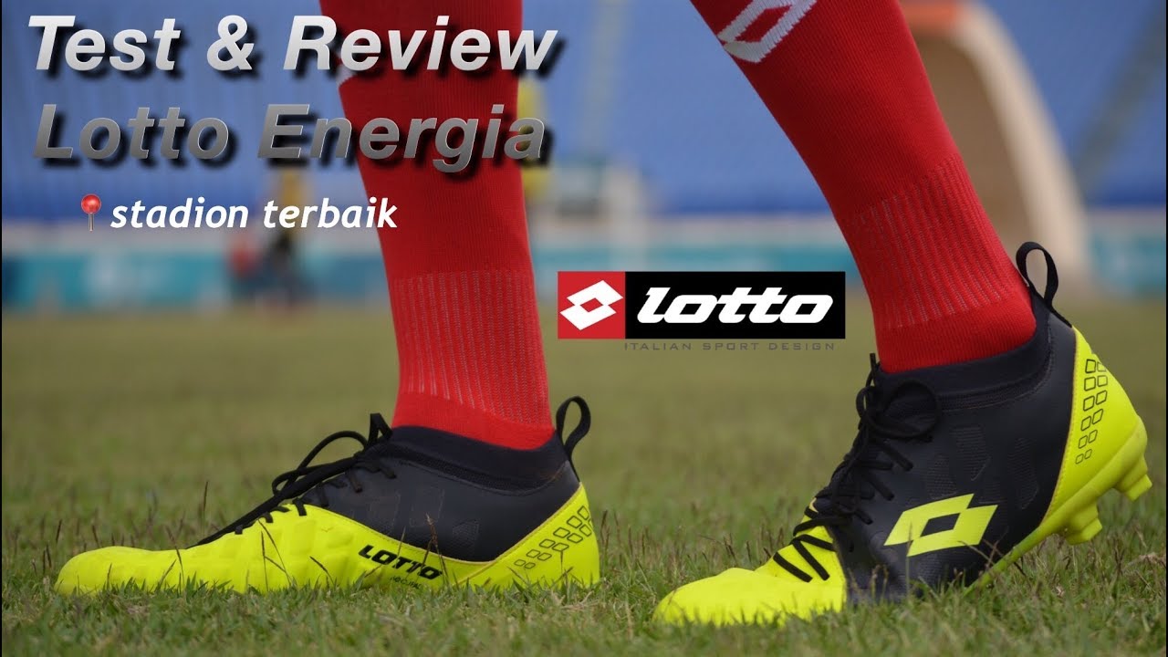 TEST & REVIEW Lotto Energia di stadion TERBAIK di indonesia || EPIC COMEBACK BRAND asal ITALY?