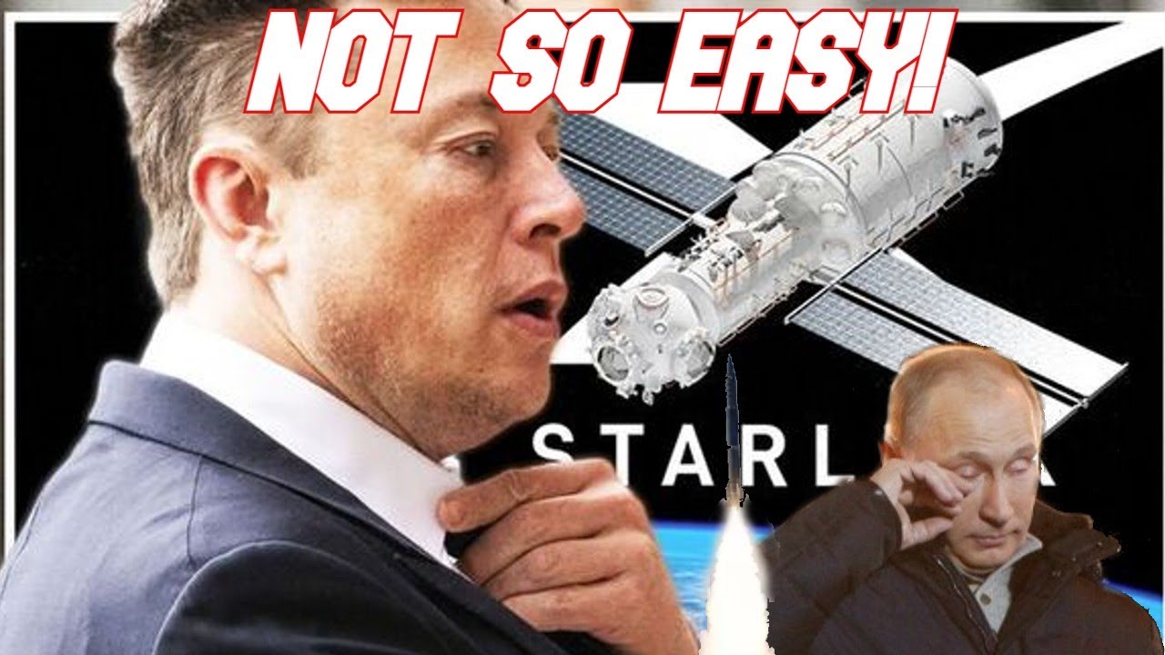 Elon Musk Starlink Satellites | Not Easy For Russia To Destroy