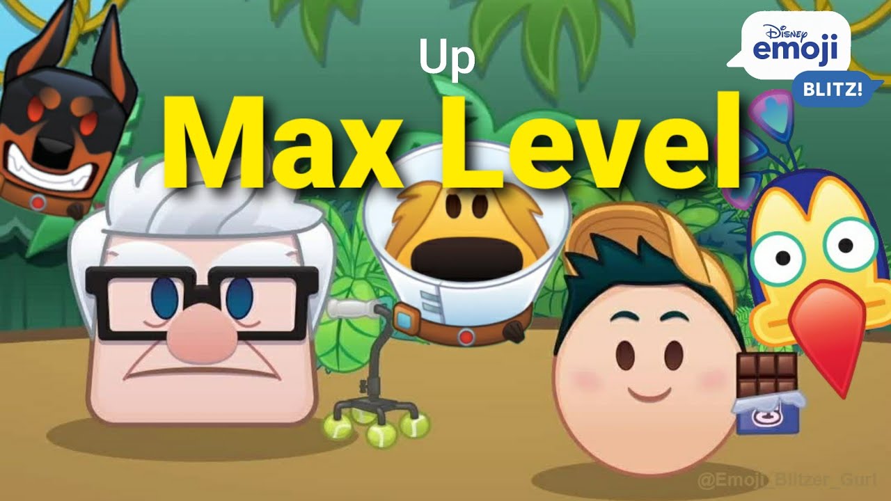 Max Level - UP - Disney Emoji Blitz
